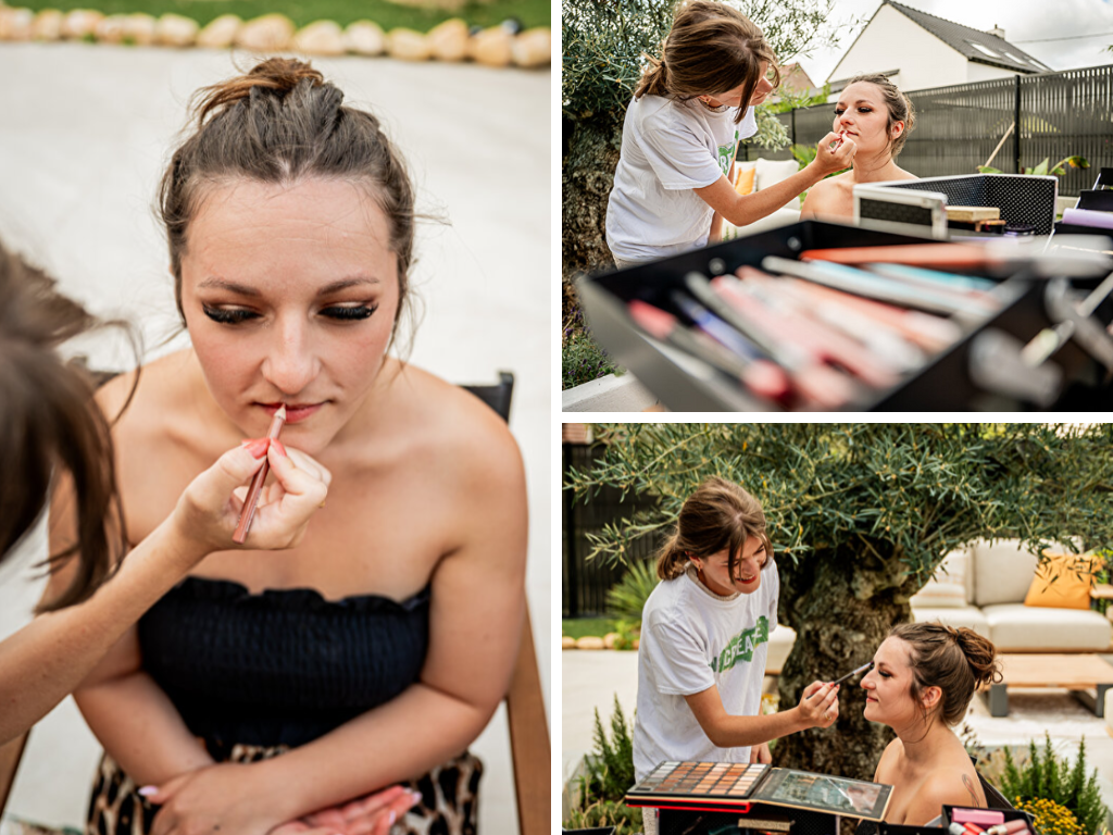 Mise en beauté invitée mariage semi-intensifié