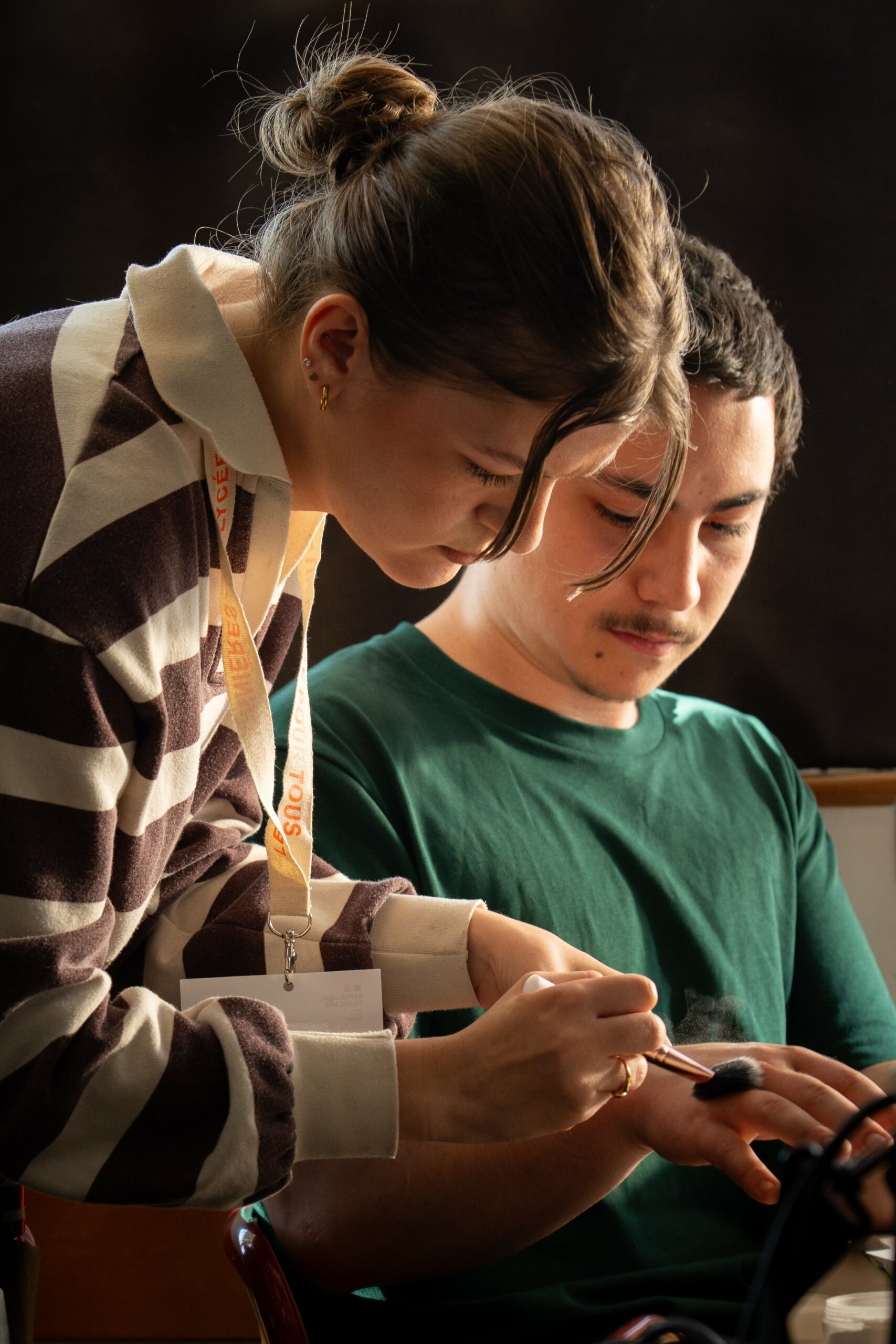 Maquillage Tournage Clip Fiction Nantes