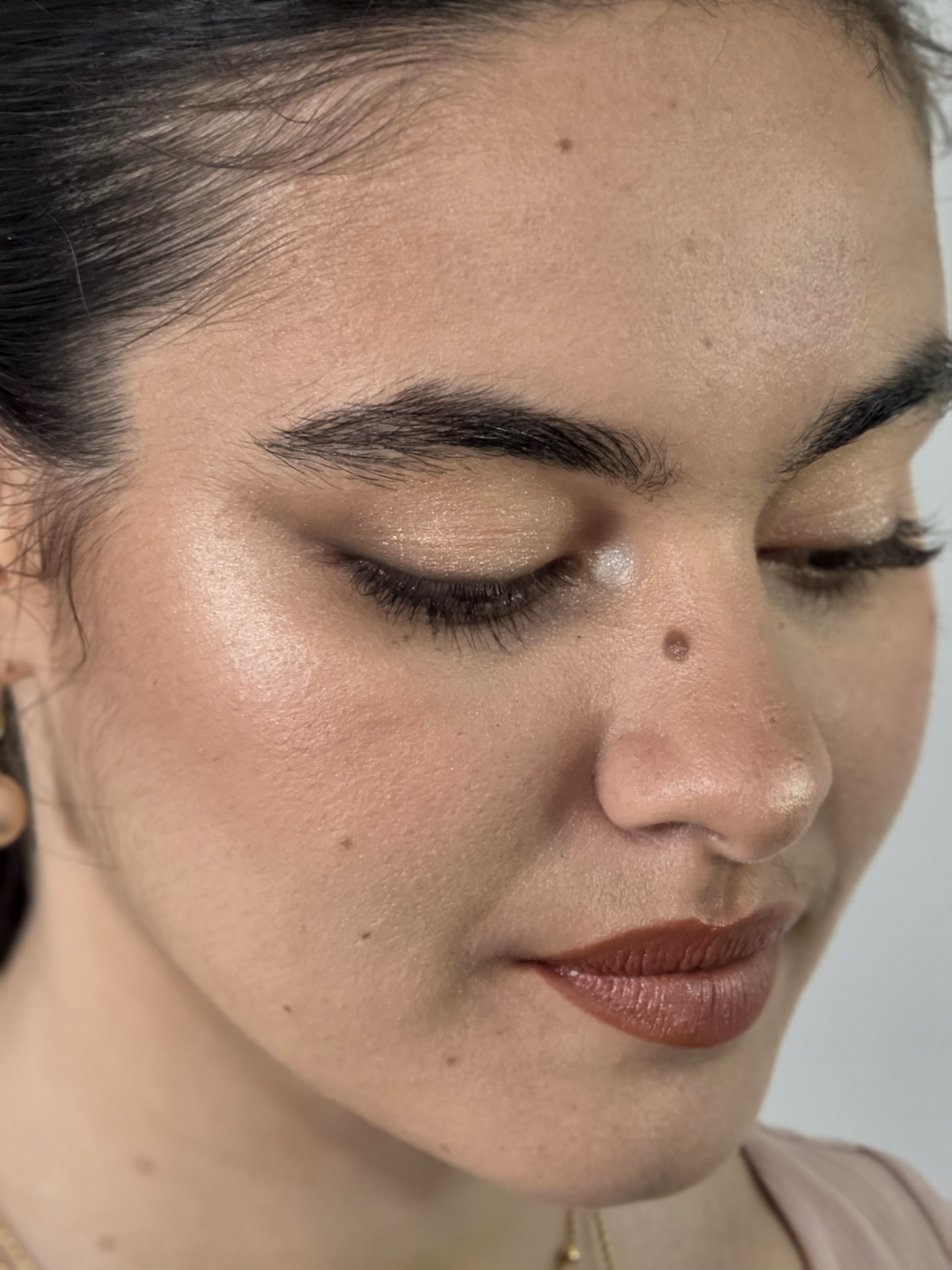 Détail regard travaillé formule Soft Glam Signature mariage