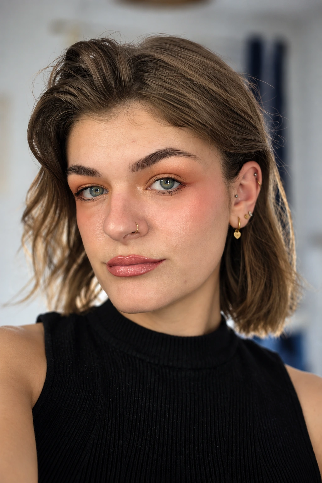 Auto-maquillage Full Glam effet sunset réalisé par Cloé MakeupArt pour un festival à Rochefort en juillet 2026