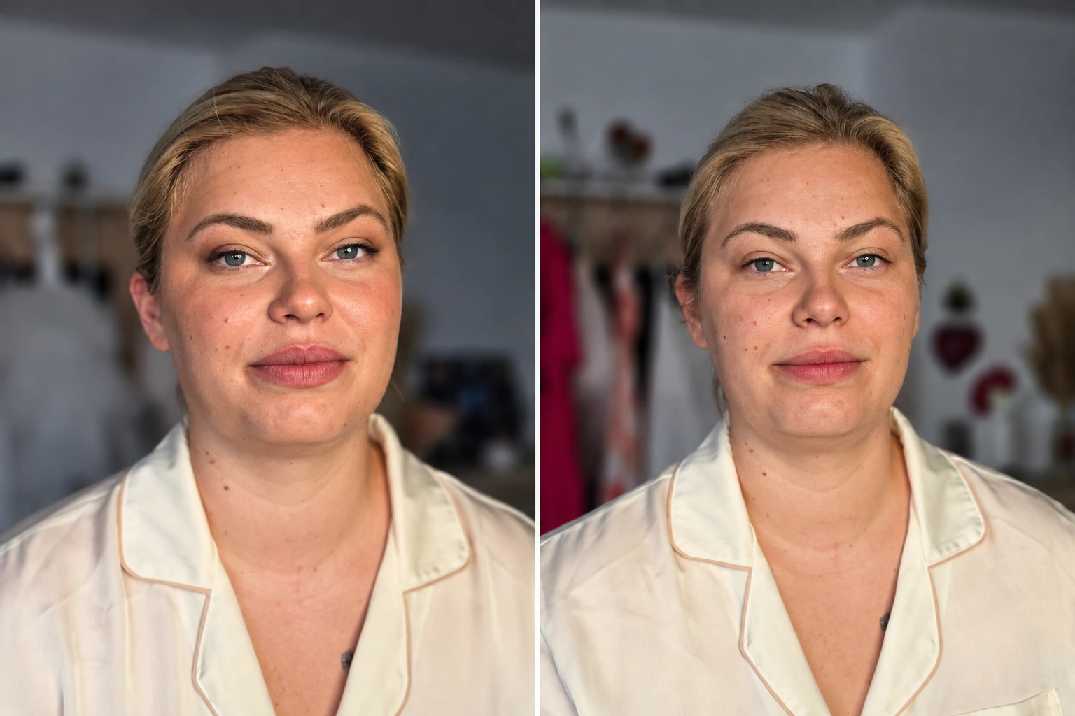 Maquillage Soft Glam de Déborah, mariée dans le Pays de Retz en juillet 2026