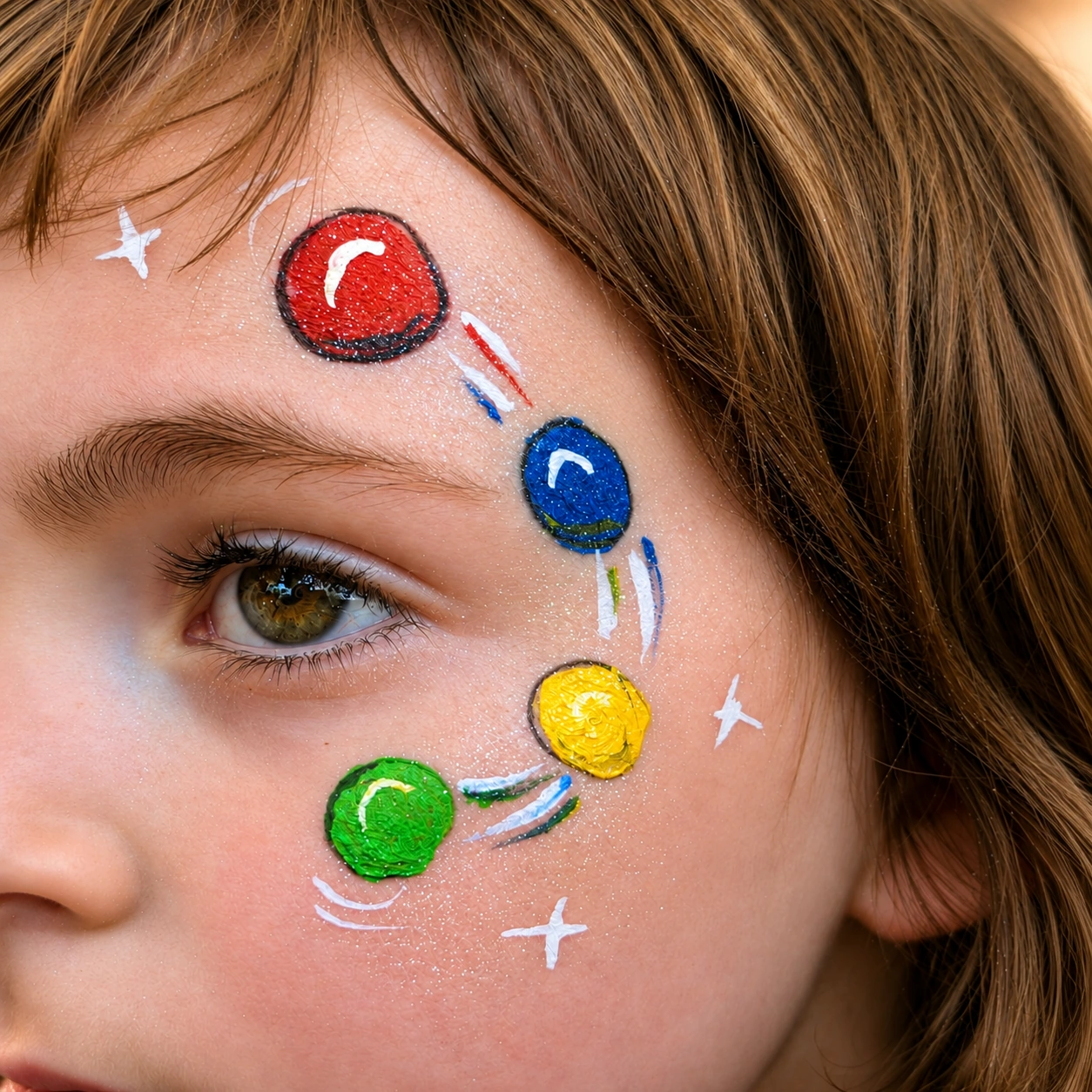 Maquillage enfant thème cirque au Magmaa Food Hall de Nantes en juillet 2026