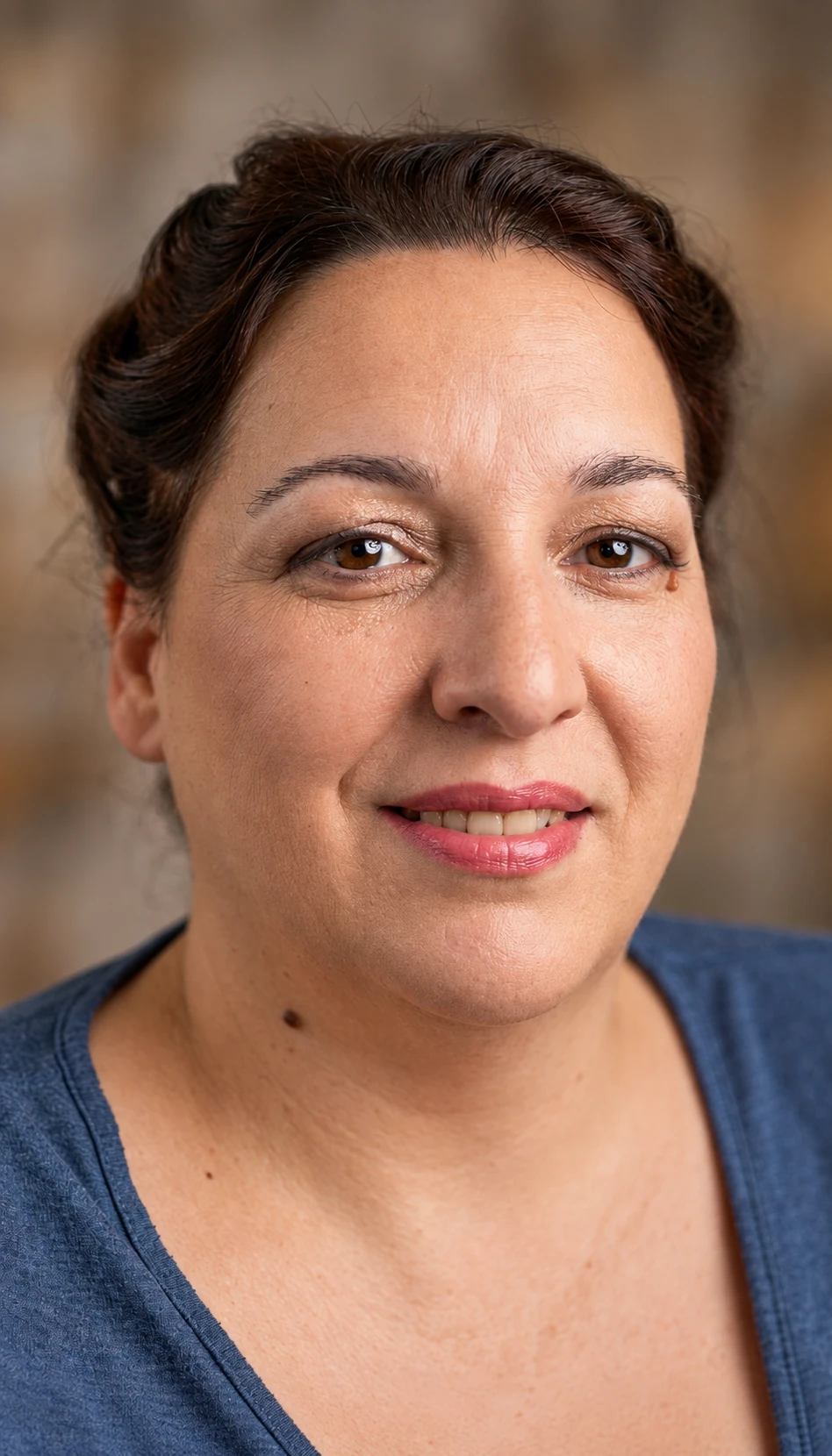 Maquillage très naturel de la mariée Virginie près de Carquefou en mars 2026